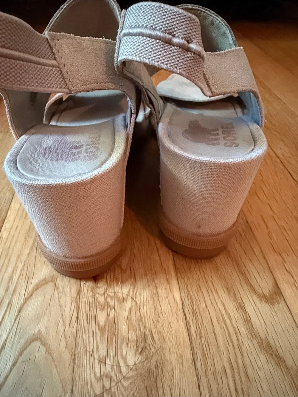 Sorel Heeled Wedge Sandal
